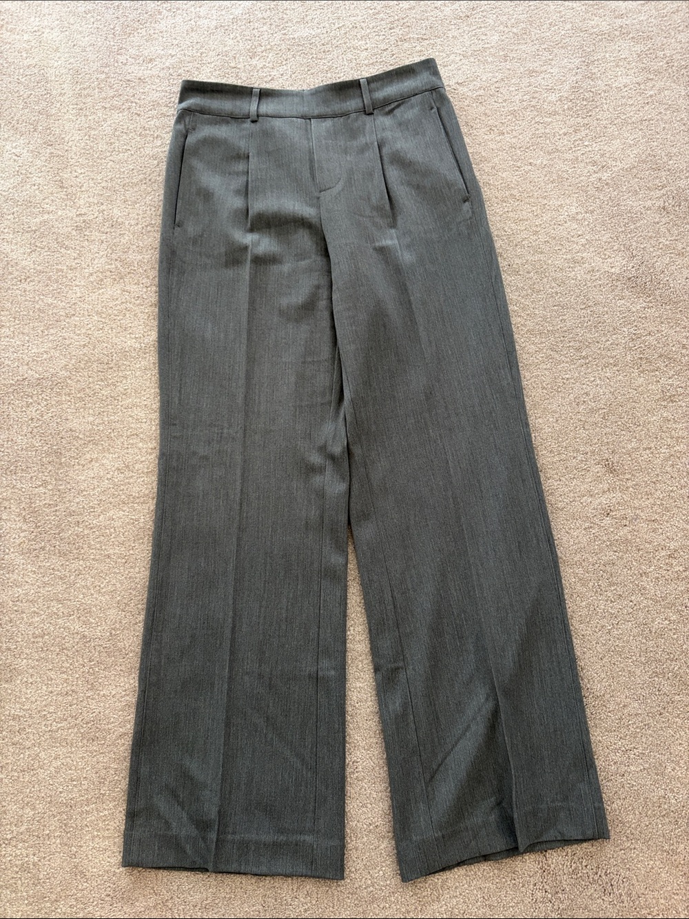 NIC+ZOE Women's Gray Dress Trousers